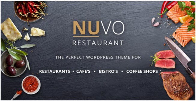 NUVO - Restaurant, Cafe & Bistro Drupal Theme