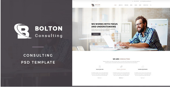 Bolton Consulting PSD Template