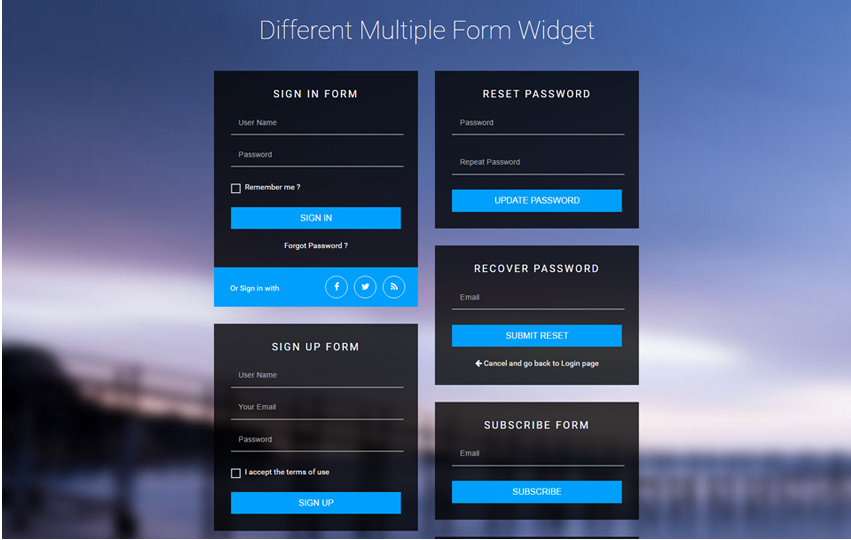 90 Best Free Html5 Form Templates 2020