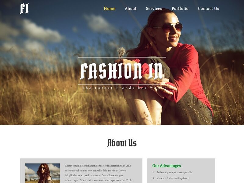 23 Best Free Fashion HTML Website Templates Wpshopmart