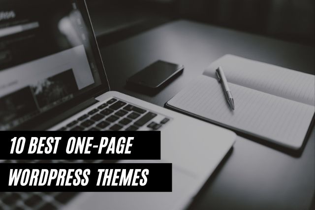 One Page WordPress Themes