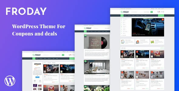 Froday: Best WordPress Coupon Themes