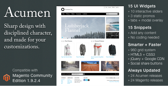 acumen Best Magento Themes