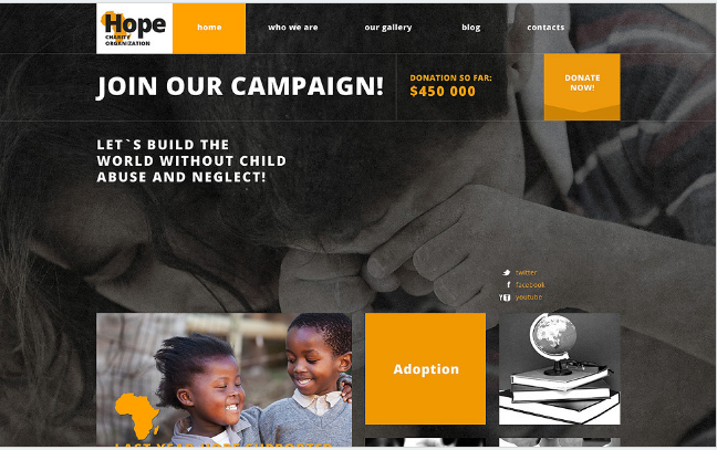 Charity: Best WordPress Non Profit Themes