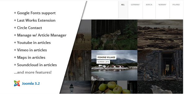 fullscreen Best Responsive Joomla Themes