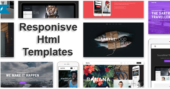 Best Responsive HTML Templates