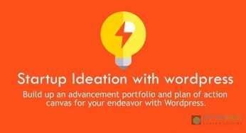 Start a wordpress site for your startup business