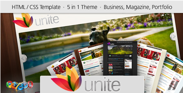 unite: Responsive HTML5 Templates