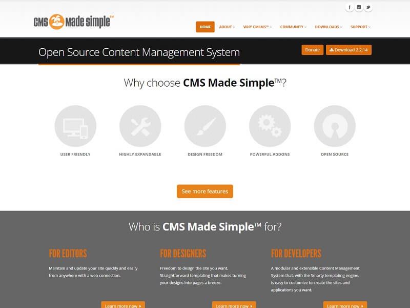 Best CMS Made Simple