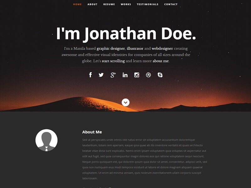 13 Best Free Resume HTML Templates 2024