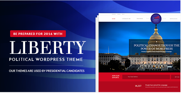 LIBERTY Best Political WordPress Themes