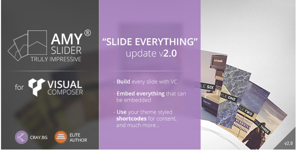 AMY Slider for Visual Composer