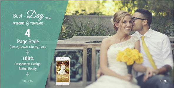 best Wedding HTML Temples