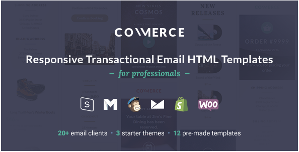 Commerce: Email Html Templates