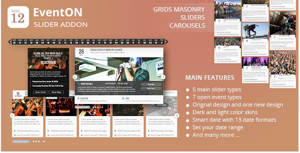 EventOn Slider Addon