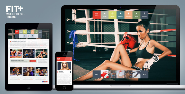 fit+ Best WordPress Sports Themes wpshopmart