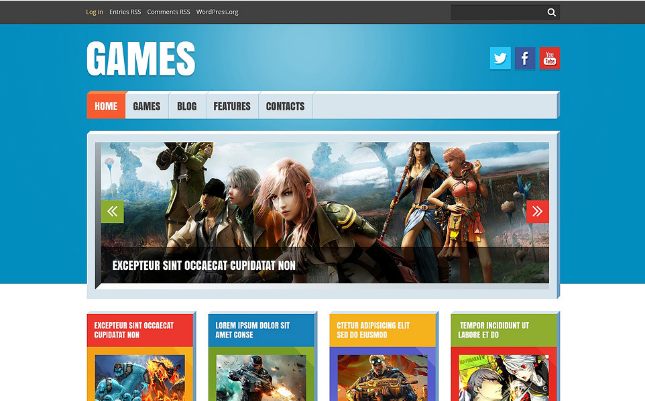 Game Reviews WordPress Theme