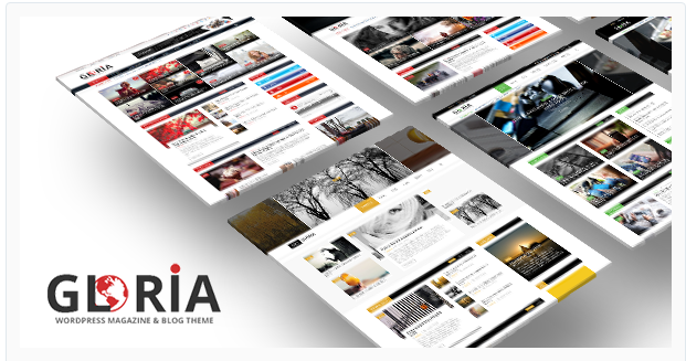 Gloria: Best Blog Magazine Html Templates