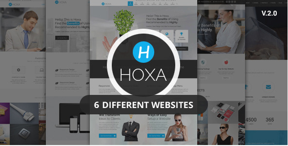 hoxa: Best Responsive Joomla Themes