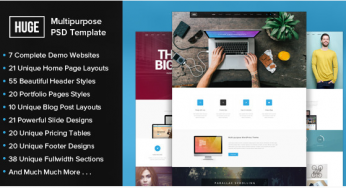 24 Most Popular PSD Website Templates Of 2024 For Web Designers