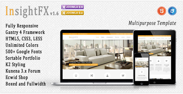 insightfx: Best Responsive Joomla Themes