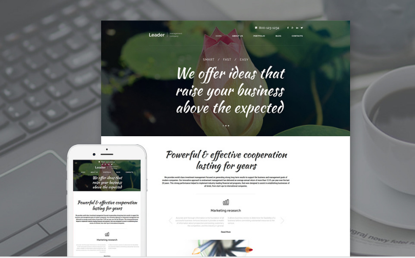 leader Best Corporate Html Templates