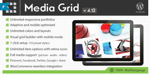 Media Grid: WordPress Slider Plugins