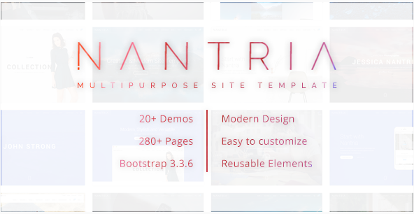 Nantria: Best Resume HTML Templates