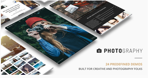 photo Best Dark WordPress Themes