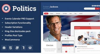 24 Best Political WordPress Themes For Campaigns, Elections and Political Parties