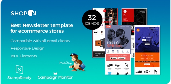 Shopon: Email Html Templates