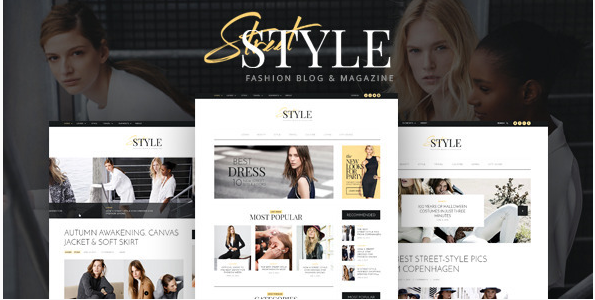 Street Style: Best Blog Magazine Html Templates