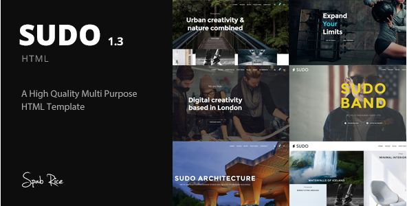 Sudo: Best Blog Magazine Html Templates