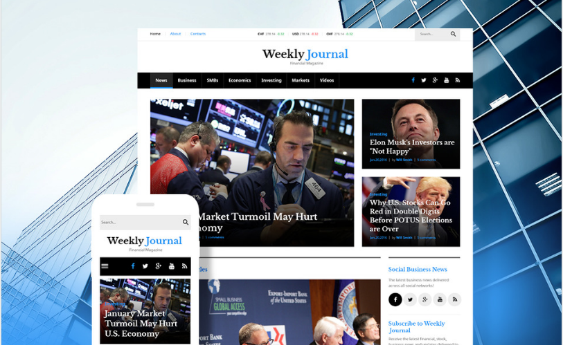 weekly Best Corporate Html Templates