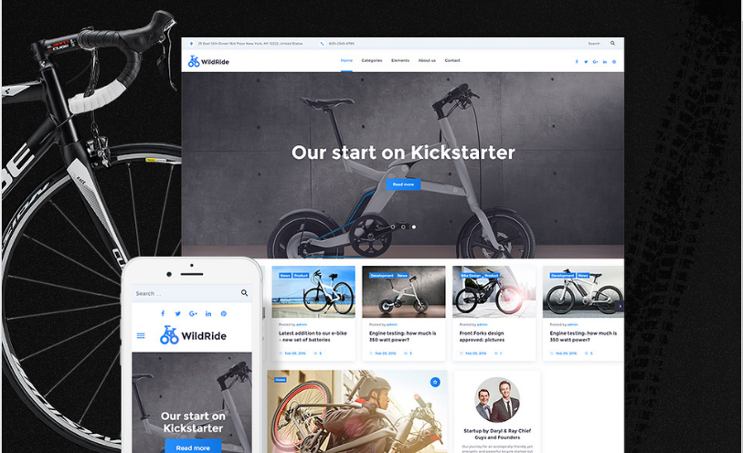 WildRide: Best WordPress Sports Themes