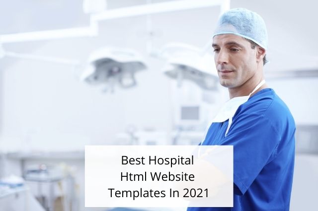 Best Hospital Html Website Templates