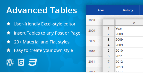 Best WordPress Table Plugins