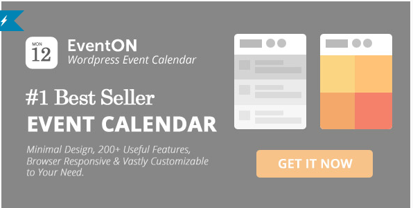 EVENT ON best Premium WordPress Event Calendar Plugins 2016