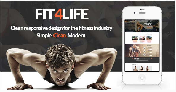 Best Yoga Gym PSD Website Templates