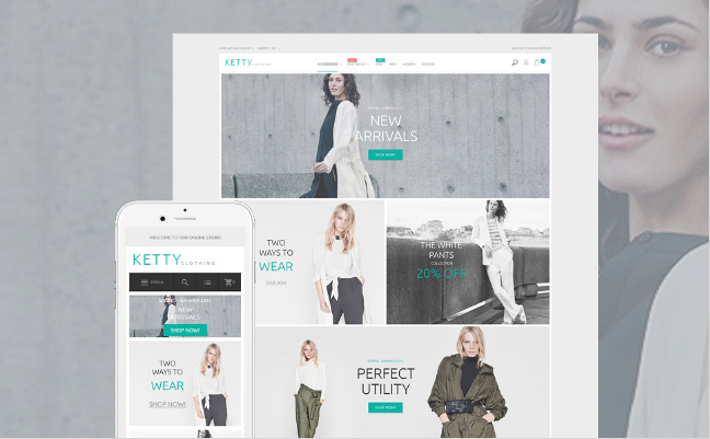 Ketty: Best New eCommerce Magento Themes