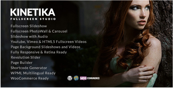 Kinetika - Fullscreen Photography Theme