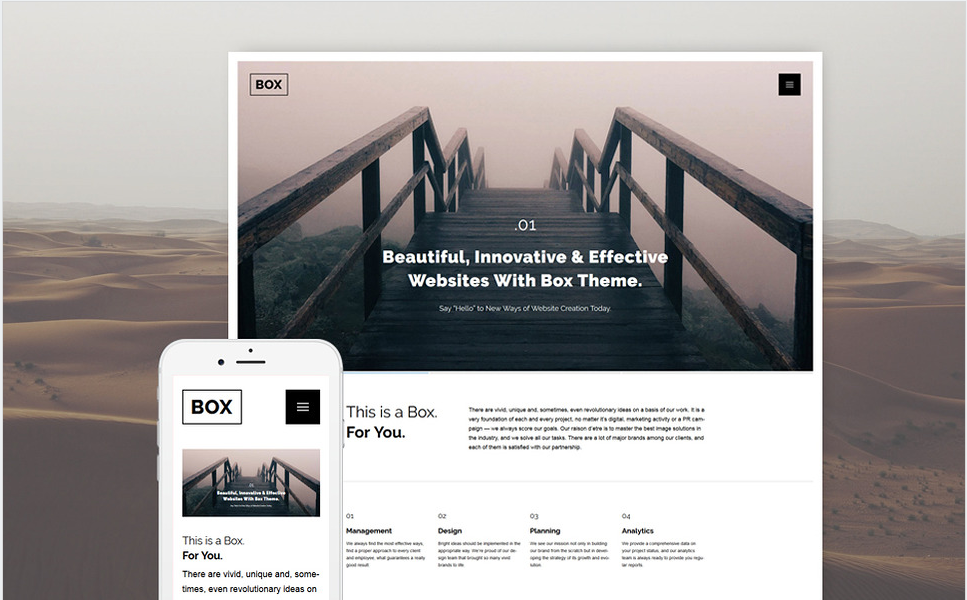 WEB Bootstrap WordPress Themes