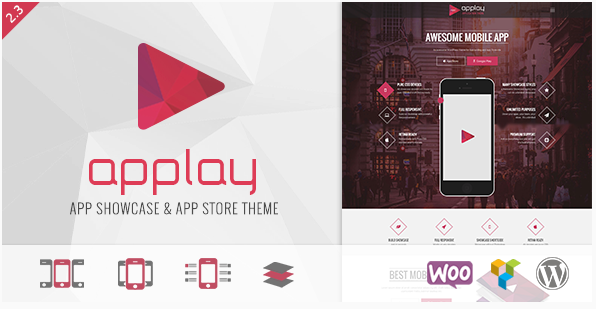 Applay: Best App Showcase WordPress Themes