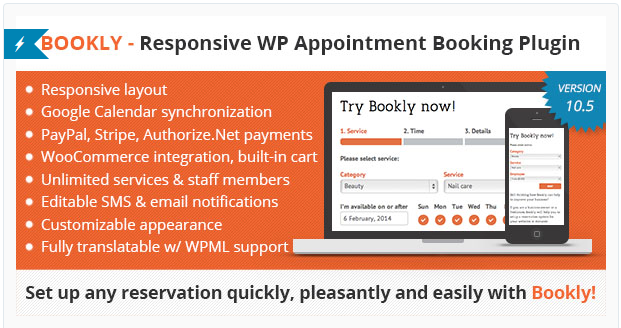 Bookly Booking Plugin