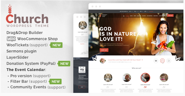 church Best Church WordPress Themes