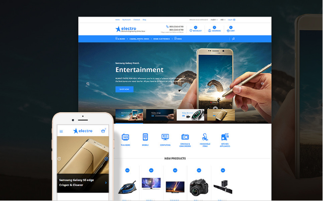 Electro: Best New eCommerce Magento Themes