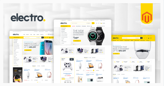 elsectro Best New eCommerce Magento Themes wpshopmart