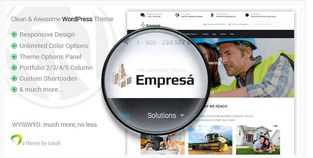 Empressa: WordPress Marketing Themes