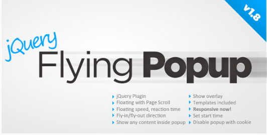 flying Best jQuery Popup Plugins wpshopmart