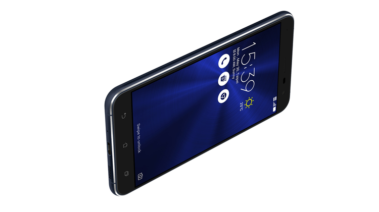 SATURCASE Custodia In Pelle PU Per Asus Zenfone 3 ZE520KL (5.2") - Con Portafoglio, Slot Carte E Supporto, Nero